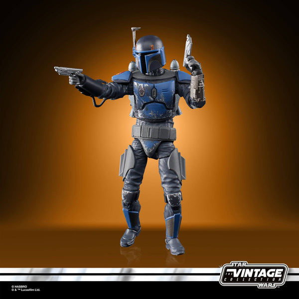 STAR WARS THE VINTAGE COLLECTION - THE CLONE WARS - MANDALORIAN DEATH WATCH AIRBORNE TROOPER VC247