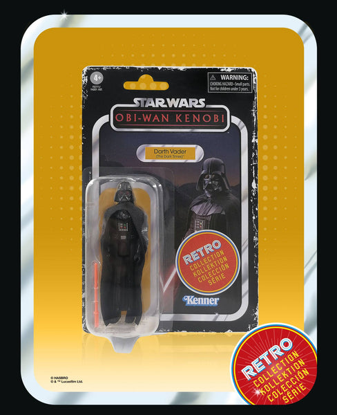 STAR WARS THE RETRO COLLECTION - OBI-WAN KENOBI - DARTH VADER (DARK TIMES)