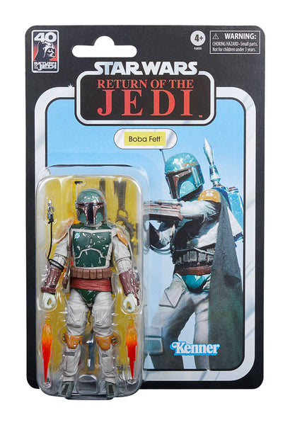 STAR WARS BLACK SERIES - 40TH ANNIVERSARY - RETURN OF THE JEDI - BOBA FETT