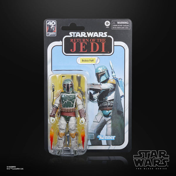 STAR WARS BLACK SERIES - 40TH ANNIVERSARY - RETURN OF THE JEDI - BOBA FETT