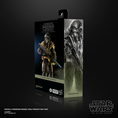 STAR WARS BLACK SERIES - THE BOOK OF BOBA FETT - #04 KRRSANTAN