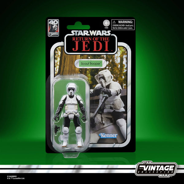 STAR WARS THE VINTAGE COLLECTION - RETURN OF THE JEDI - SPEEDER BIKE & SCOUT TROOPER