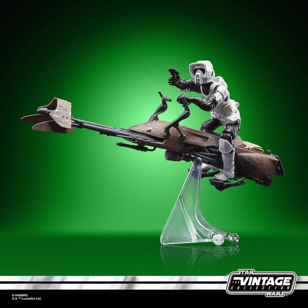STAR WARS THE VINTAGE COLLECTION - RETURN OF THE JEDI - SPEEDER BIKE & SCOUT TROOPER