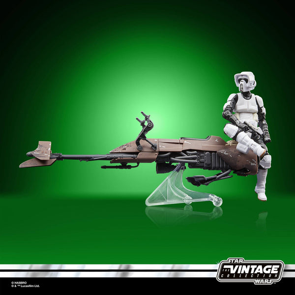 STAR WARS THE VINTAGE COLLECTION - RETURN OF THE JEDI - SPEEDER BIKE & SCOUT TROOPER