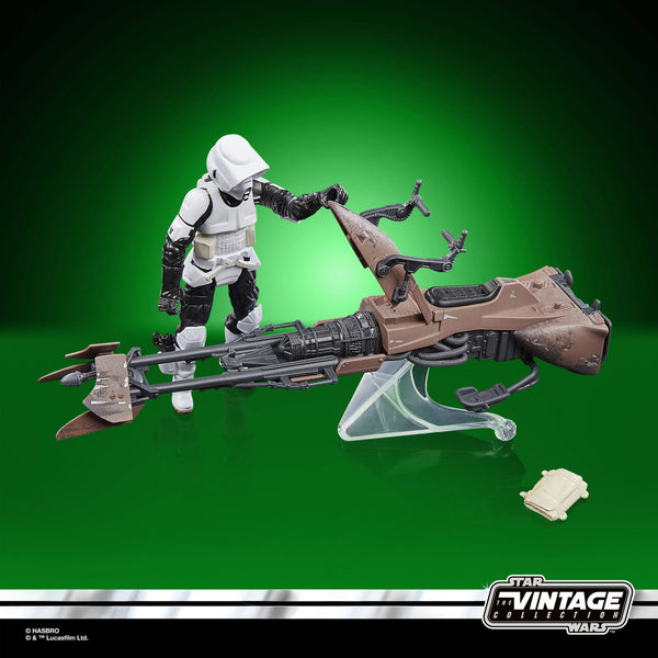 STAR WARS THE VINTAGE COLLECTION - RETURN OF THE JEDI - SPEEDER BIKE & SCOUT TROOPER