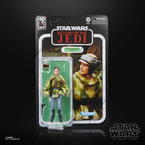 STAR WARS BLACK SERIES - 40TH ANNIVERSARY - RETURN OF THE JEDI - PRINCESS LEIA (ENDOR)