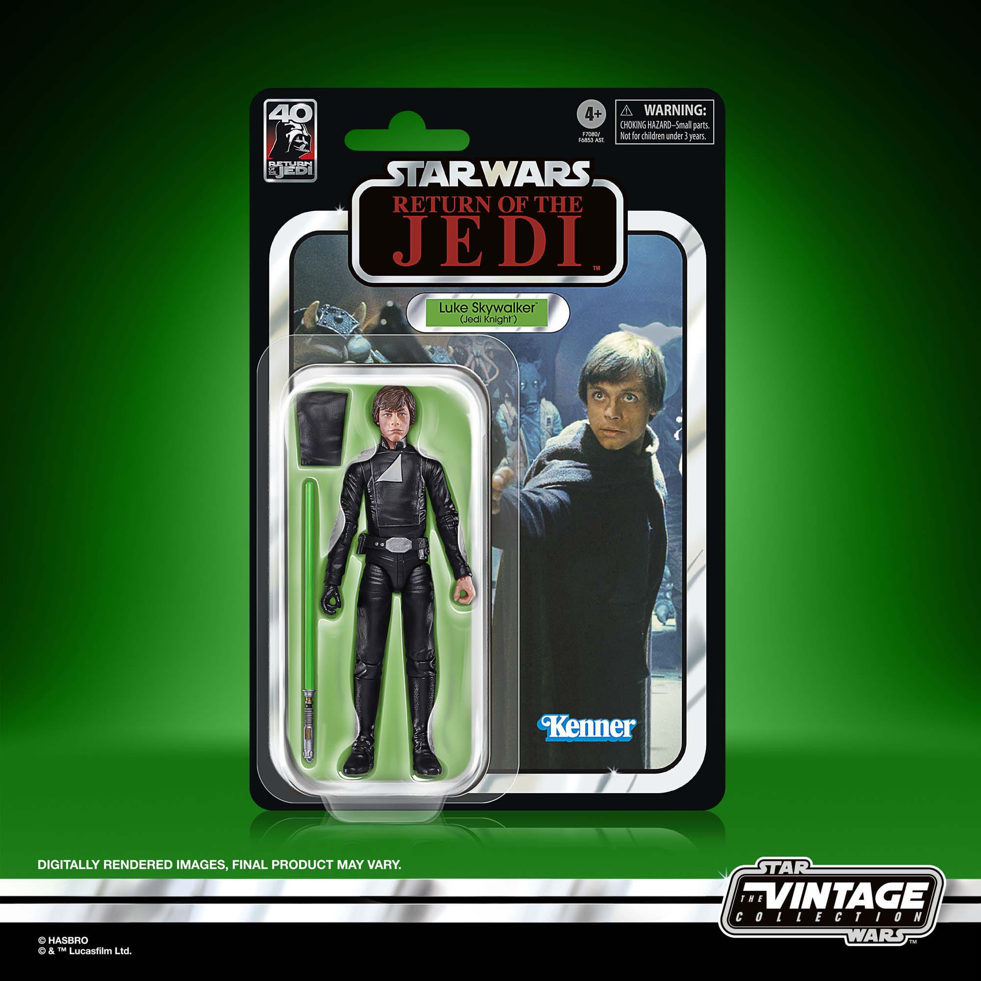 STAR WARS BLACK SERIES - 40TH ANNIVERSARY - RETURN OF THE JEDI - LUKE SKYWALKER (JEDI KNIGHT)