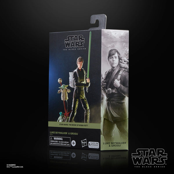 STAR WARS BLACK SERIES - THE BOOK OF BOBA FETT - #07 LUKE SKYWALKER & GROGU