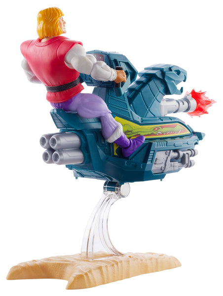 MASTERS OF THE UNIVERSE - ORIGINS - PRINCE ADAM WITH SKY SLED (EU-CARD)