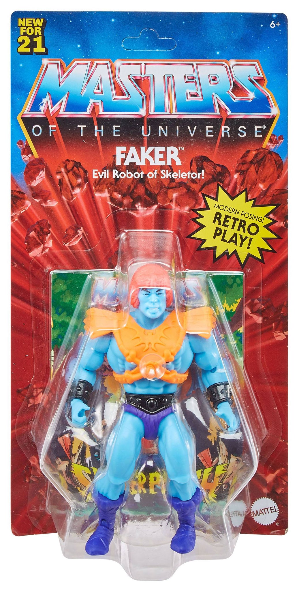 MASTERS OF THE UNIVERSE - ORIGINS - FAKER (US-KARTE) 2021