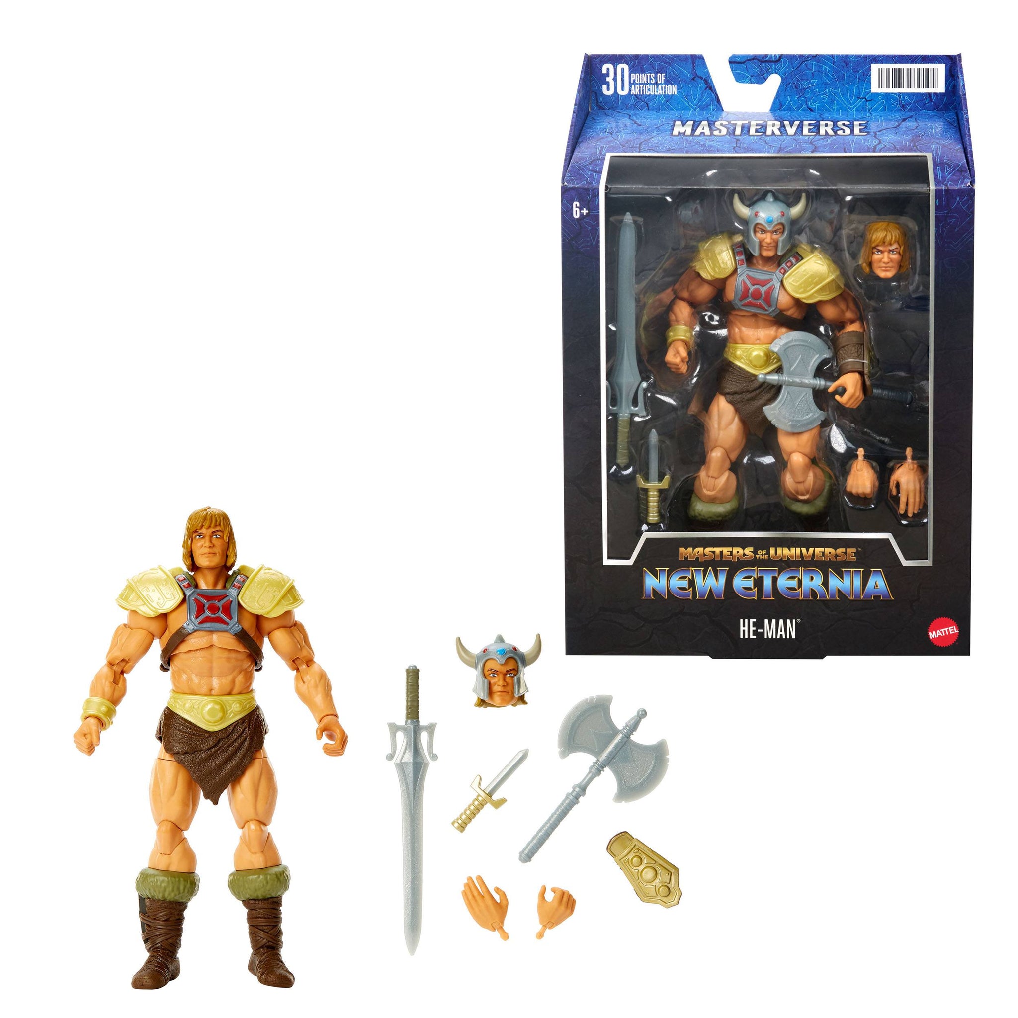 MASTERS OF THE UNIVERSE - MASTERVERSE NEW ETERNIA - VIKING HE-MAN (US-IMPORT)