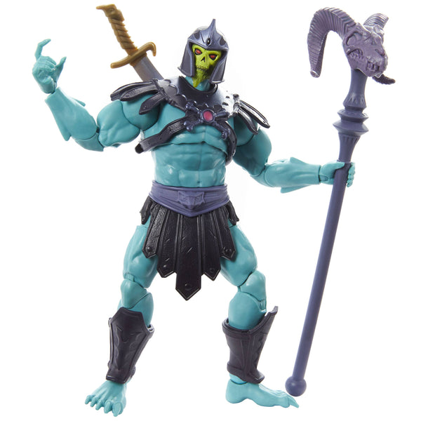 MASTERS OF THE UNIVERSE - MASTERVERSE NEW ETERNIA - BARBARIAN SKELETOR (US-IMPORT)