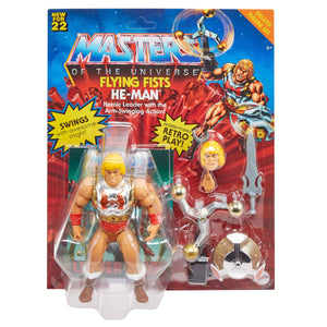 MASTERS OF THE UNIVERSE - ORIGINS - DELUXE FLYING FISTS HE-MAN (EU-KARTE)