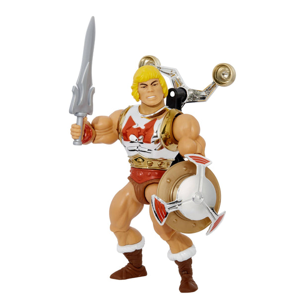 MASTERS OF THE UNIVERSE - ORIGINS - DELUXE FLYING FISTS HE-MAN (EU-KARTE)