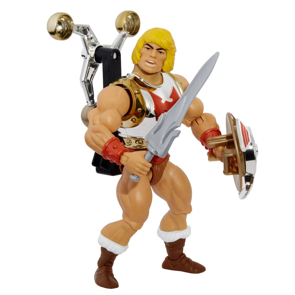 MASTERS OF THE UNIVERSE - ORIGINS - DELUXE FLYING FISTS HE-MAN (EU-KARTE)