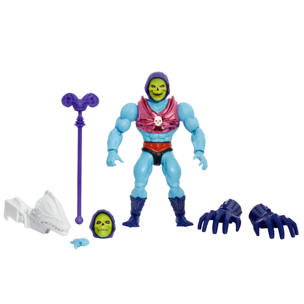 MASTERS OF THE UNIVERSE - ORIGINS - DELUXE TERROR CLAWS SKELETOR HE-MAN (EU-KARTE)