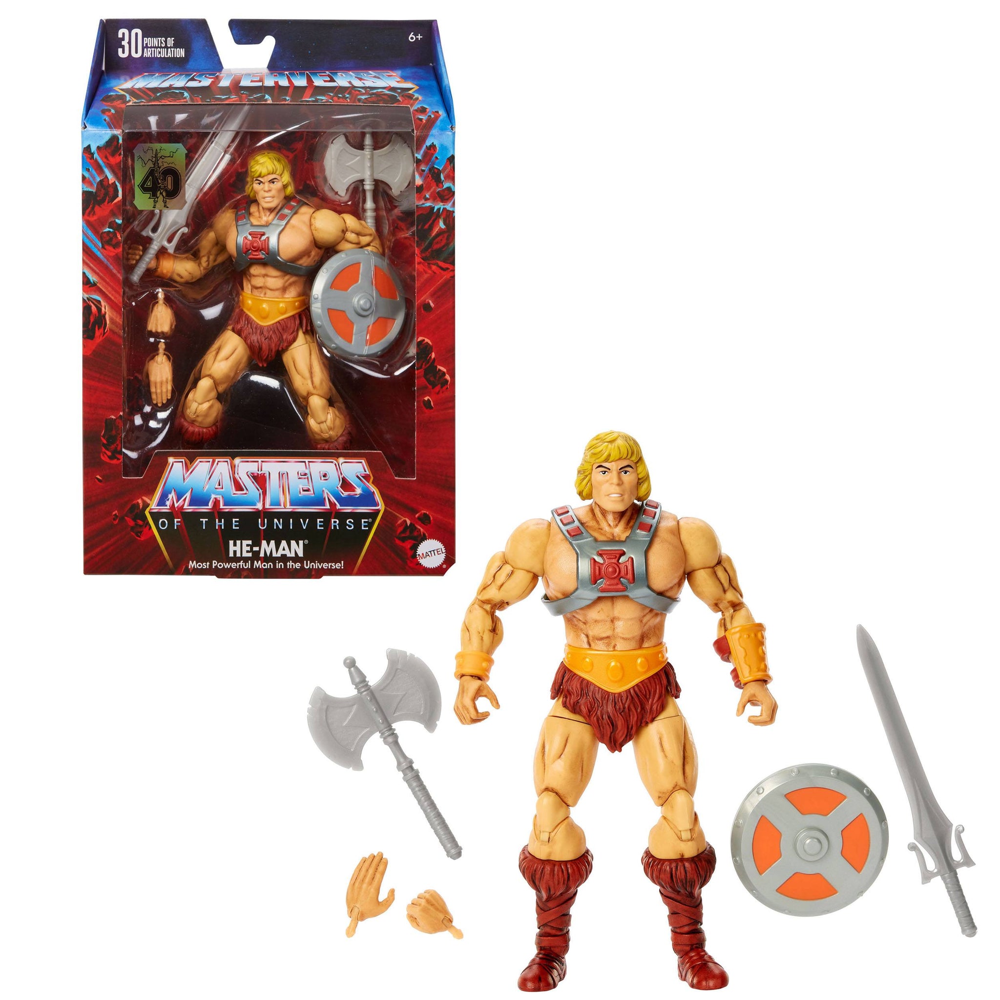 MASTERS OF THE UNIVERSE - MASTERVERSE 40TH ANNIVERSARY - HE-MAN