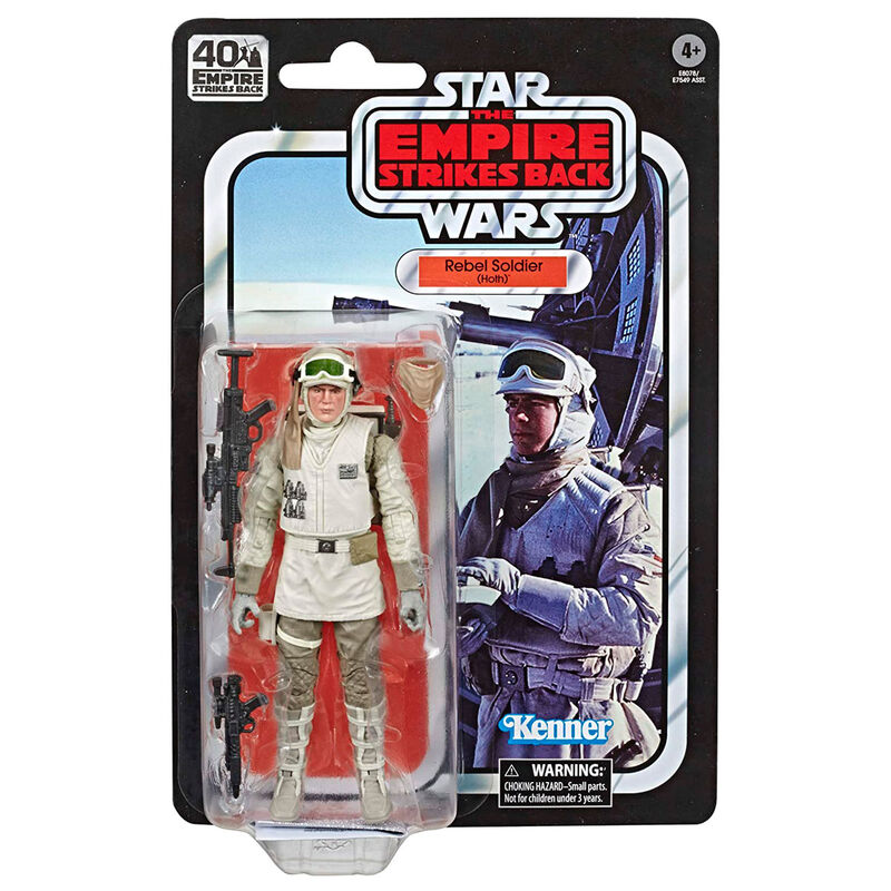 STAR WARS BLACK SERIES - 40TH ANNIVERSARY - REBEL SOLDIER (HOTH)